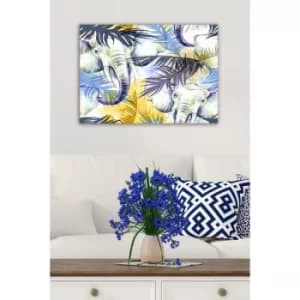 722741830-5070 Multicolor Decorative Canvas Painting