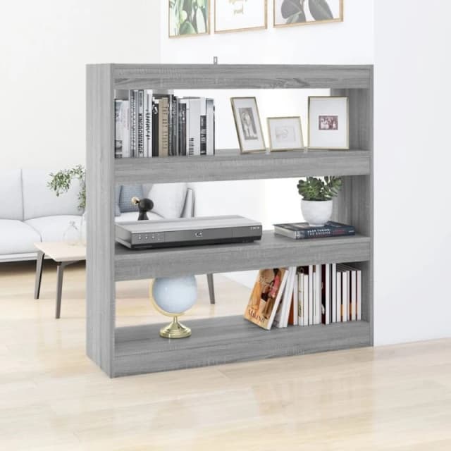 VIDAXL Book Cabinet/Room Divider Grey Sonoma 100x30x103cm Vidaxl 8720286844649