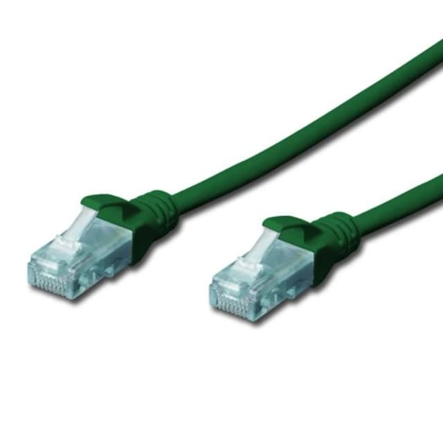 FDL 4M CAT.5e UTP PATCH CABLE - GREEN