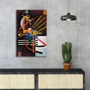 FAMOUSART-031 Multicolor Decorative Canvas Painting