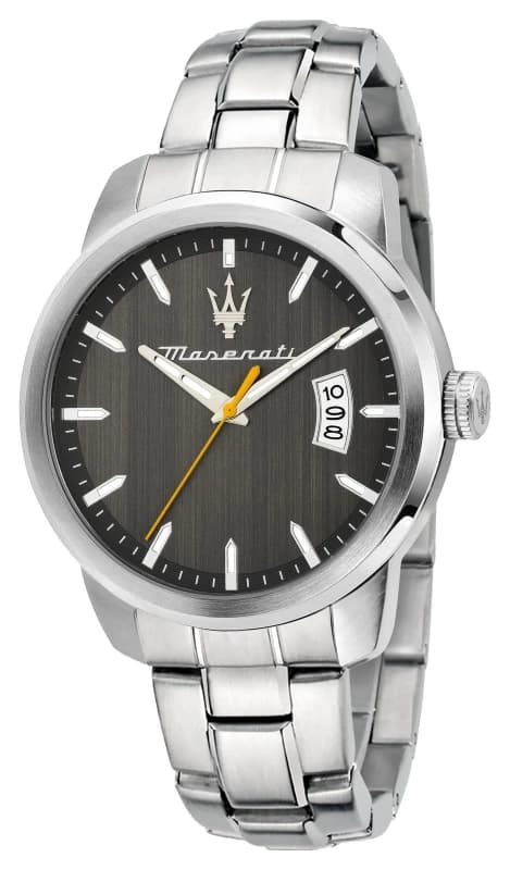 Maserati R8853121012 Successo Date Quartz (42mm) Grey Dial Watch