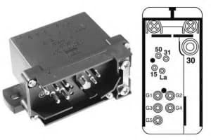 Beru GR049 / 0201010049 Glow Plug Control Unit Replaces 025 545 54 32