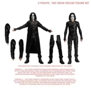 The Crow 5 Points Deluxe Figure Set