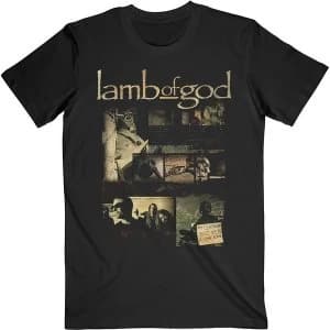 Lamb Of God - Album Collage Unisex Large T-Shirt - Black