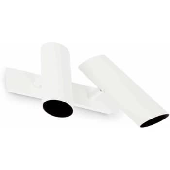 Faro Link - 2 Light Indoor Adjustable Wall Spotlight White, Black, E27