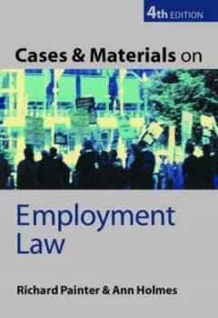 Cases and Materials on Employment Law by Richard W Painter and Ann E. M Holmes and S Migdal Book