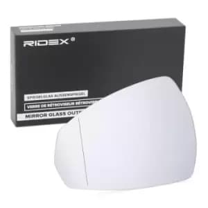 RIDEX Wing Mirror Glass Left 1914M0442 Side Mirror Glass,Mirror Glass AUDI,A3 Sportback (8VA, 8VF),A3 Limousine (8VS, 8VM),A3 Schragheck (8V1, 8VK)