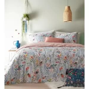 Furn Mini Nature Duvet and Pillowcase Set (Double) (Multicoloured)