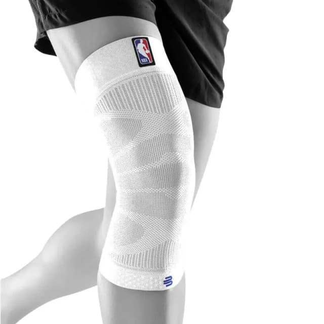 Sports compression knee brace NBA Blanc Unisex S
