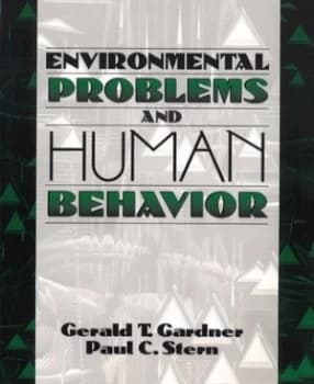 Environmental Problems and Human Behavior by Gerald T. Gardner Book