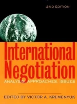 International Negotiation by Victor A. Kremenyuk Book