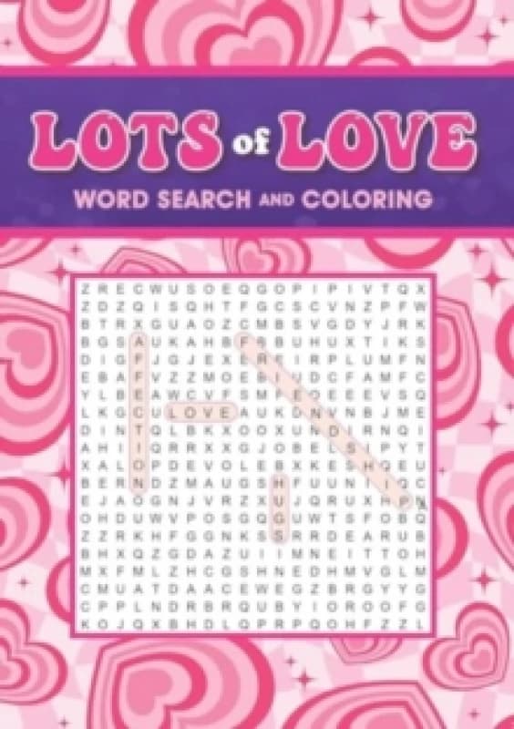 Lots of Love Word Search and Coloring Paperback / softback