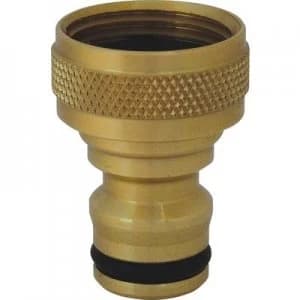 C.K. G7915 75 Brass Tap connector 24.2mm (3/4) IT, Hose connector