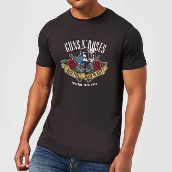 Guns N Roses Here Today... Gone To Hell Mens T-Shirt - Black - 3XL - Black