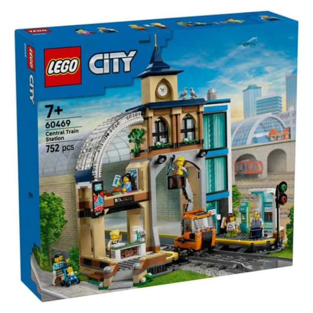Lego City LEGO City Central Train Station Set for - LEGO City Male TC70301
