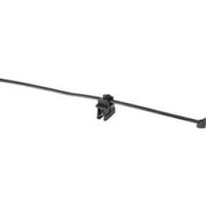 Cable tie 200 mm Black Cross bundling HellermannTyton