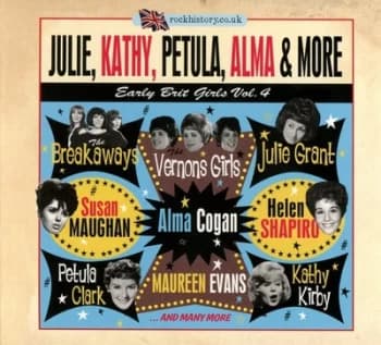 Julie Kathy Petula Alma & More Early Brit Girls - Volume 4 by Various Artists CD Album
