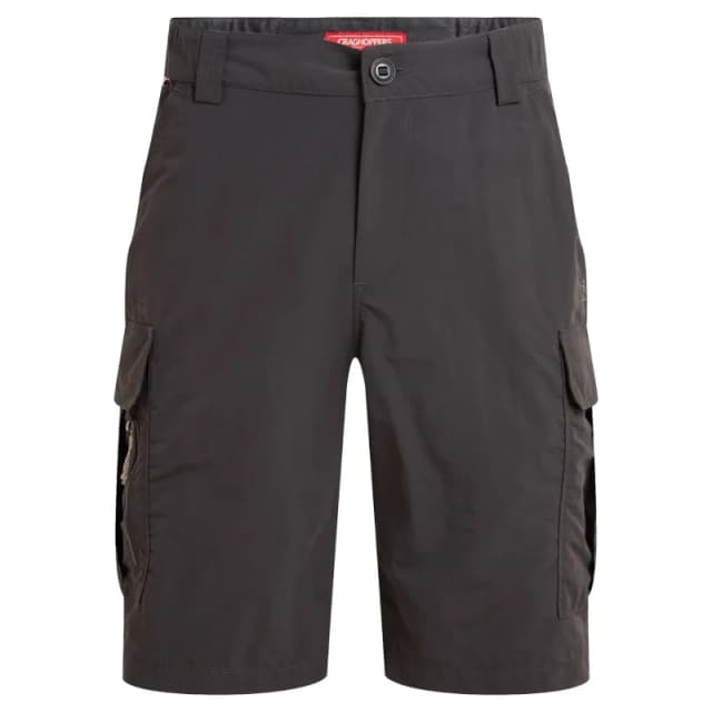 Craghoppers Craghoppers Men NosiLife' Cargo Short in Mid Grey Size: 32 Mid Grey 32 Male 5063260003810