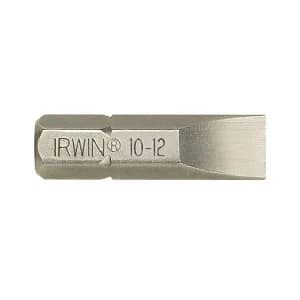 IRWIN Screwdriver Bits Slotted 5.5 x 25mm (Pack 10)
