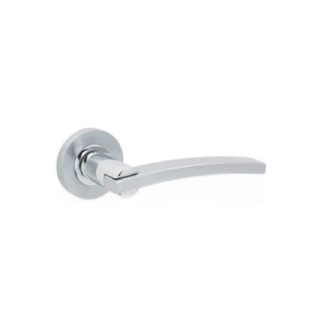 Spira Brass Carol Lever Door Handle Dual Tone