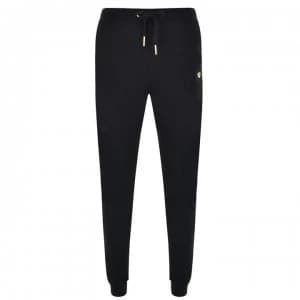 True Religion Logo Jogging Bottoms - Black/Gold SMU