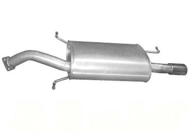 IZAWIT 39.016 Rear silencer Rear End Silencer (3437)