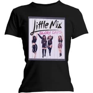 Little Mix - Glory Days Womens Large T-Shirt - Black