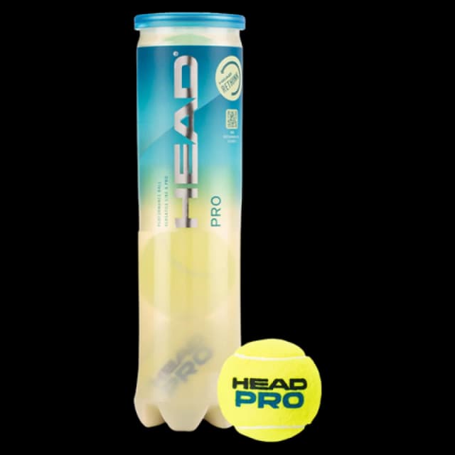 Head Pro Tennis Balls - 4 pcs Head-PRO-16048