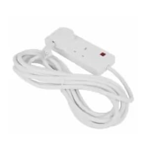 2 Way 5 Metre Extension Lead With Neon Indicator Light