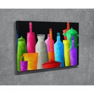 DC216 Multicolor Decorative Canvas Painting