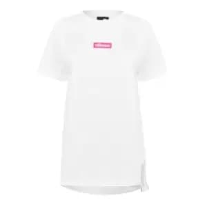 Ellesse Noco Embroidered T-Shirt Womens - White