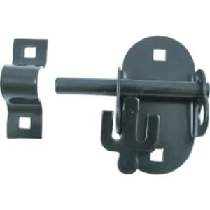 100MM Oval Pad Bolt Black