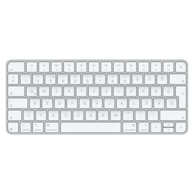 Apple Apple MXCL3MG/A keyboard Universal USB + Bluetooth QWERTZ Hungarian White MXCL3MG/A