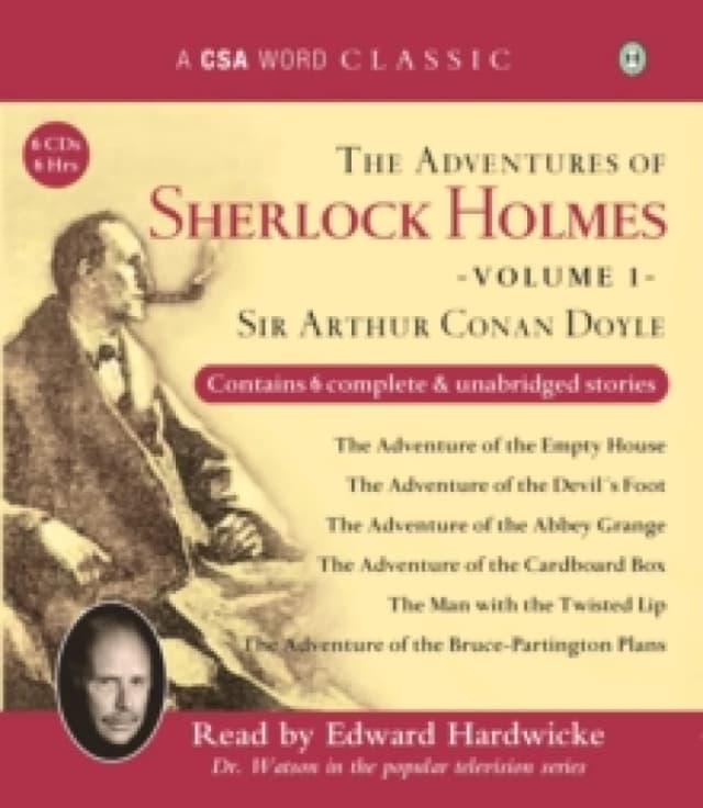 The Adventures Of Sherlock Holmes : Volume 1 CD-Audio