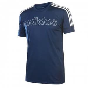 adidas Mens Sereno Graphic T-Shirt - Navy
