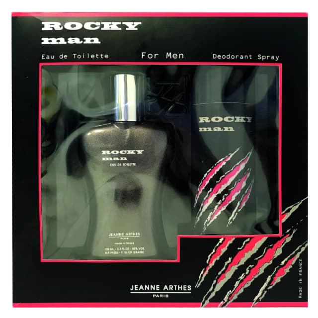 Jeanne Arthes Rocky Man gift set for men