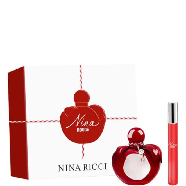 Nina Ricci Nina Rouge Gift Set 50ml Eau de Toilette + 10ml Roll On EDT