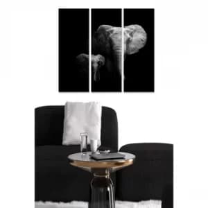 MDF171071117 Multicolor Decorative MDF Painting (3 Pieces)