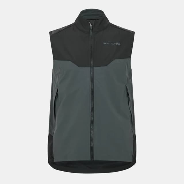 Endura Mens Spray Waterproof Sleeveless Gilet Black male L
