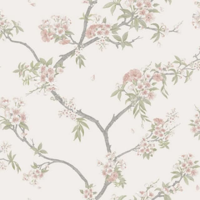 Holden Decor Cherry Blossom Wallpaper Pink / Cream Holden 14213