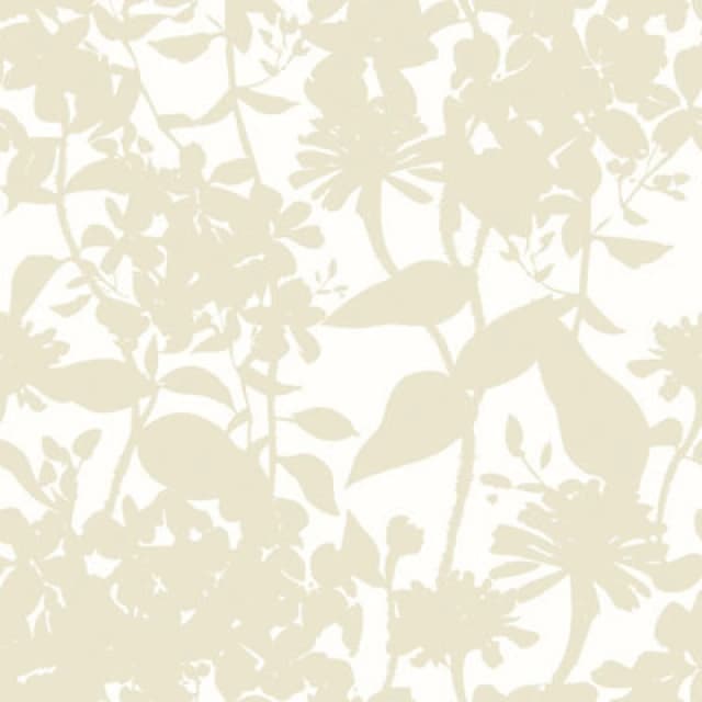 Hoopla Walls Summer Silhouette Chalk & Linen Smooth Matt Wallpaper
