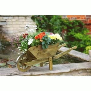 Smart Garden Extra-Large Woodland Wheelbarrow Planter