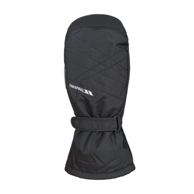 Trespass Trespass Men Ikeda II Ski Mitt Gloves in Black Size: Medium Black M Male 5059000272127