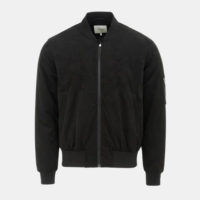 Firetrap Suede Jacket Mens Black male S