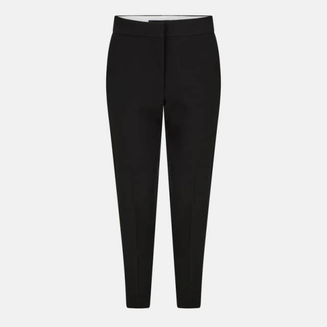 French Connection Womens Whisper Tailored Tapered Trousers Black female 8 (XS)