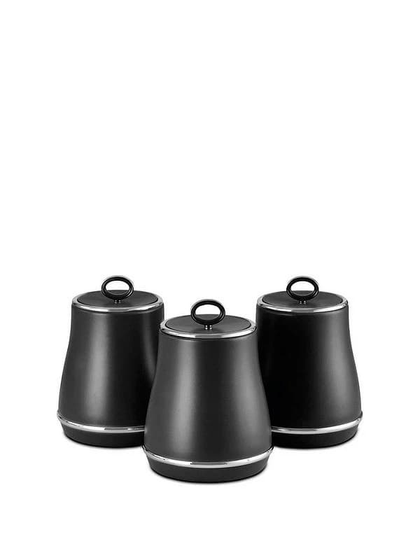 Tower Renaissance Set Of 3 Canisters T826176BLK