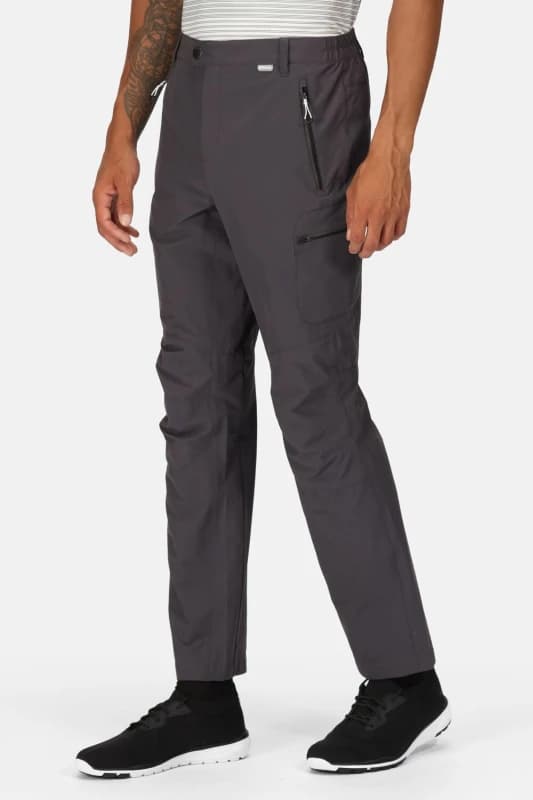 Regatta Regatta Men 'Highton' Walking Trousers in Light Grey Size: 42R Light Grey 42R Male 5057538468203