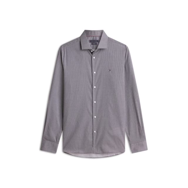 Tommy Hilfiger Tommy MicroPrint LS Sn62 Black male S