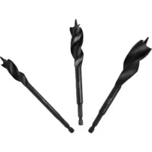 DEWALT 3 Piece 3 Flute Spade Bit Set