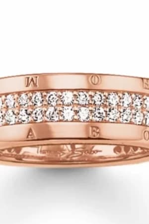 Thomas Sabo Jewellery Sterling Silver Ring JEWEL TR1987-416-14-54